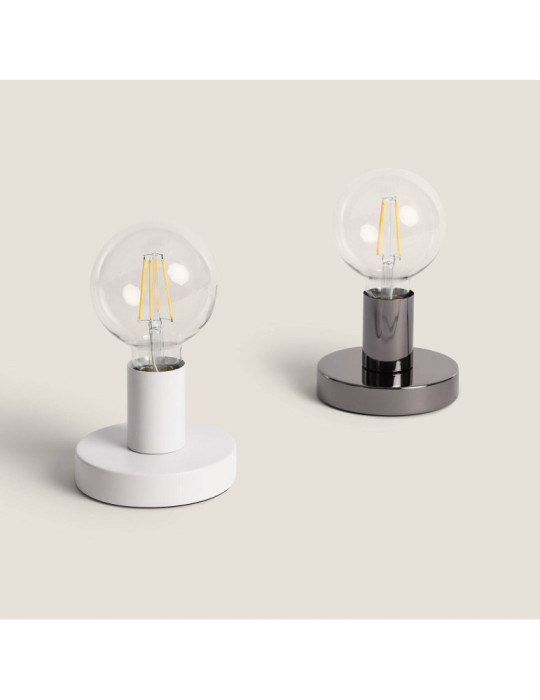 Lampe à Poser Métallique Posaluce Cobble Creative-Cables ABM21VBODEUBRX03-L