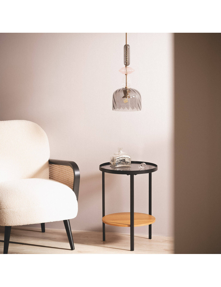 Suspension Métal et Verre Caheli