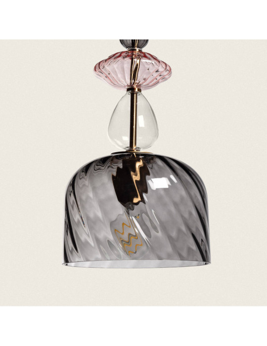 Suspension Métal et Verre Caheli