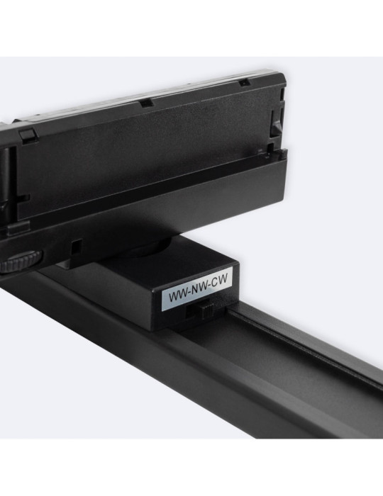 Spot LED sur Rail Triphasé 30W 2CCT Dimmable Davis Optique Symétrique LIFUD