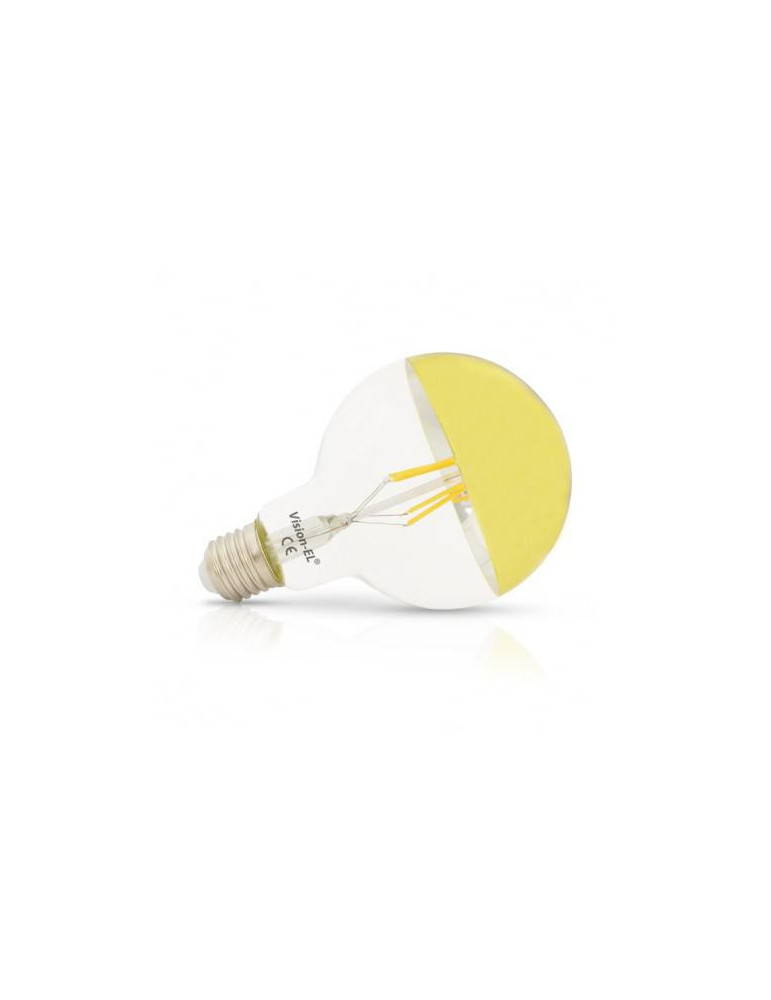 Ampoule LED E27 G95 Filament Miroir Doré 6W 2700 K Ampoule LED E27 G95 Filament Miroir Doré 6W 2700 K