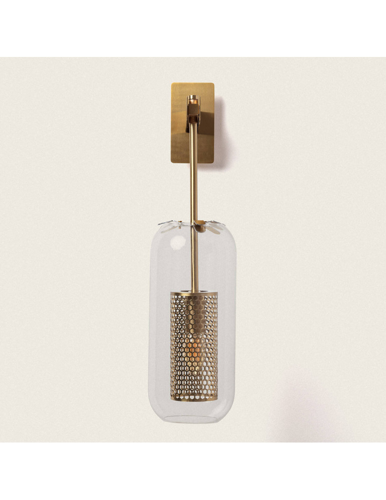 Lampe Murale Métal et Verre Julieta