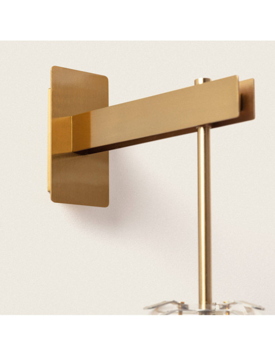 Lampe Murale Métal et Verre Julieta