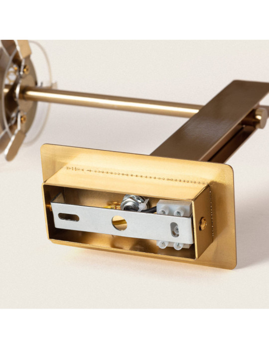 Lampe Murale Métal et Verre Julieta