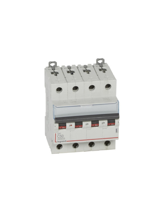 Disjoncteur Automatique DX³ Tertiaire 4P Courbe C 6/10kA 50A LEGRAND 407933 Disjoncteur Automatique DX³ Tertiaire 4P Courbe C 6/10kA 50A LEGRAND 407933