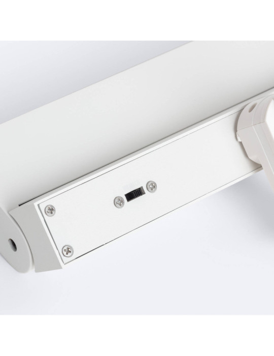 Spot Linéaire LED sur Rail Triphasé 24W CCT Dimmable Elegant Blanc