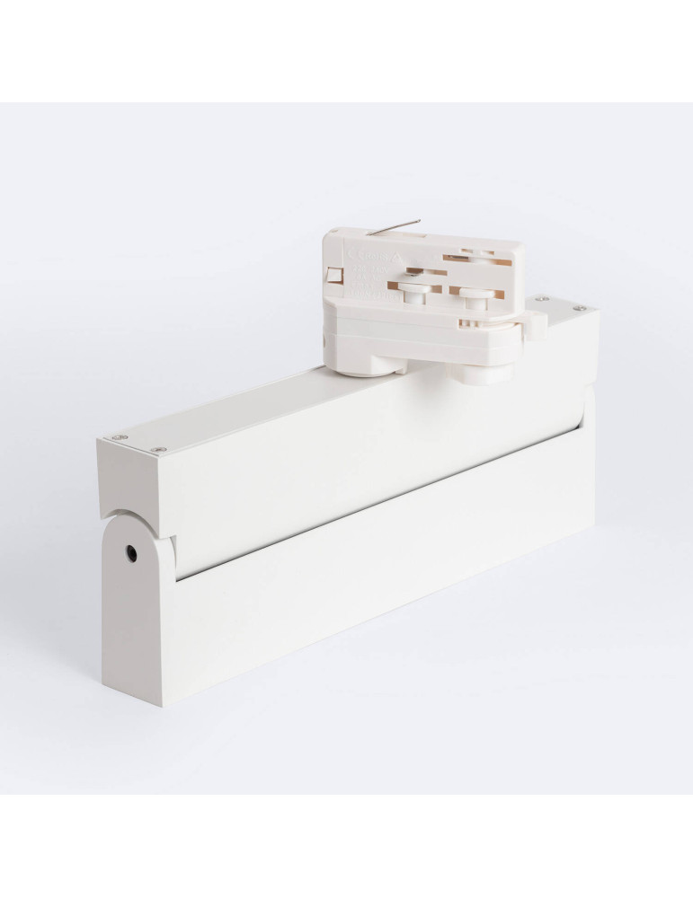 Spot Linéaire LED sur Rail Triphasé 24W CCT Dimmable Elegant Blanc