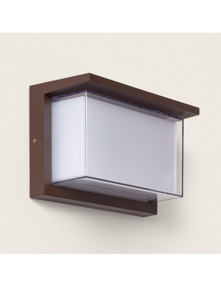 Applique murale extérieur LED à double diffuseur sélectionnable Valorian 12 W en aluminium CCT Applique murale extérieur LED à double diffuseur sélectionnable Valorian 12 W en aluminium CCT