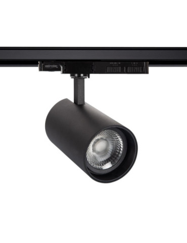 Spot LED sur Rail Triphasé 30-35-40W Lumo CCT Noir