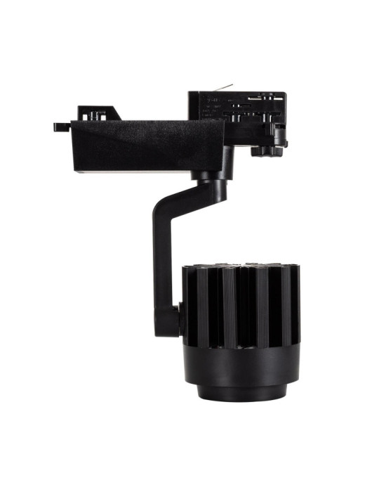 Spot LED sur Rail Triphasé 30W Dora Noir
