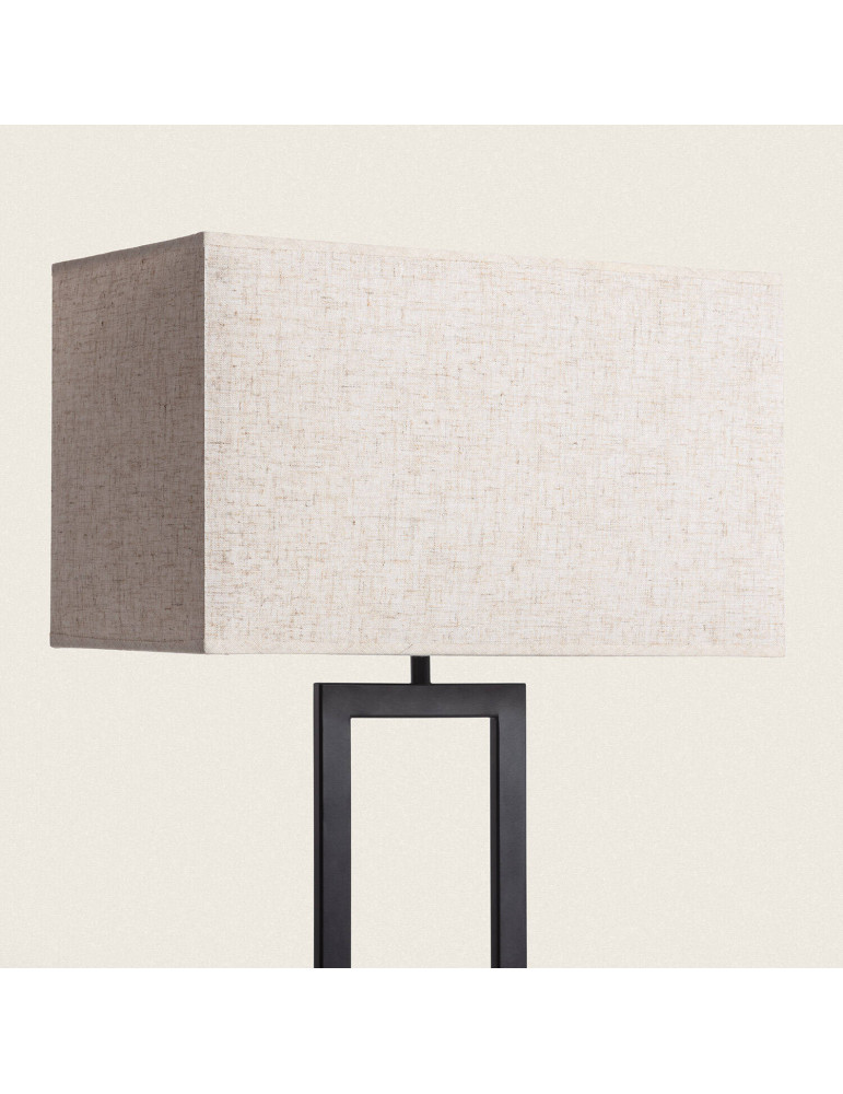 Lampe à Poser Métal et Tissu Armida