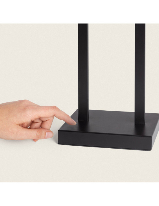 Lampe à Poser Métal et Tissu Armida