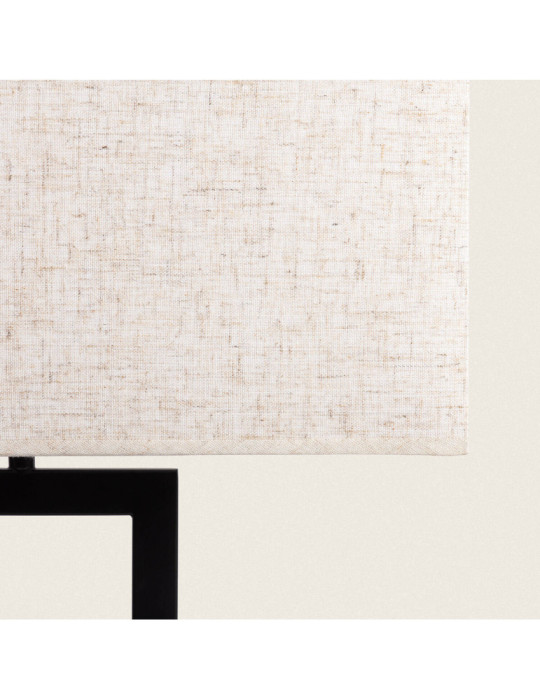 Lampe à Poser Métal et Tissu Armida