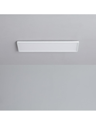 Plafonnier LED Rectangulaire Variation par Paliers 3 Niveaux SwitchDimm 24W Double Face 580x200mm