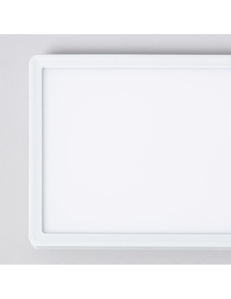 Plafonnier LED Rectangulaire Variation par Paliers 3 Niveaux SwitchDimm 24W Double Face 580x200mm