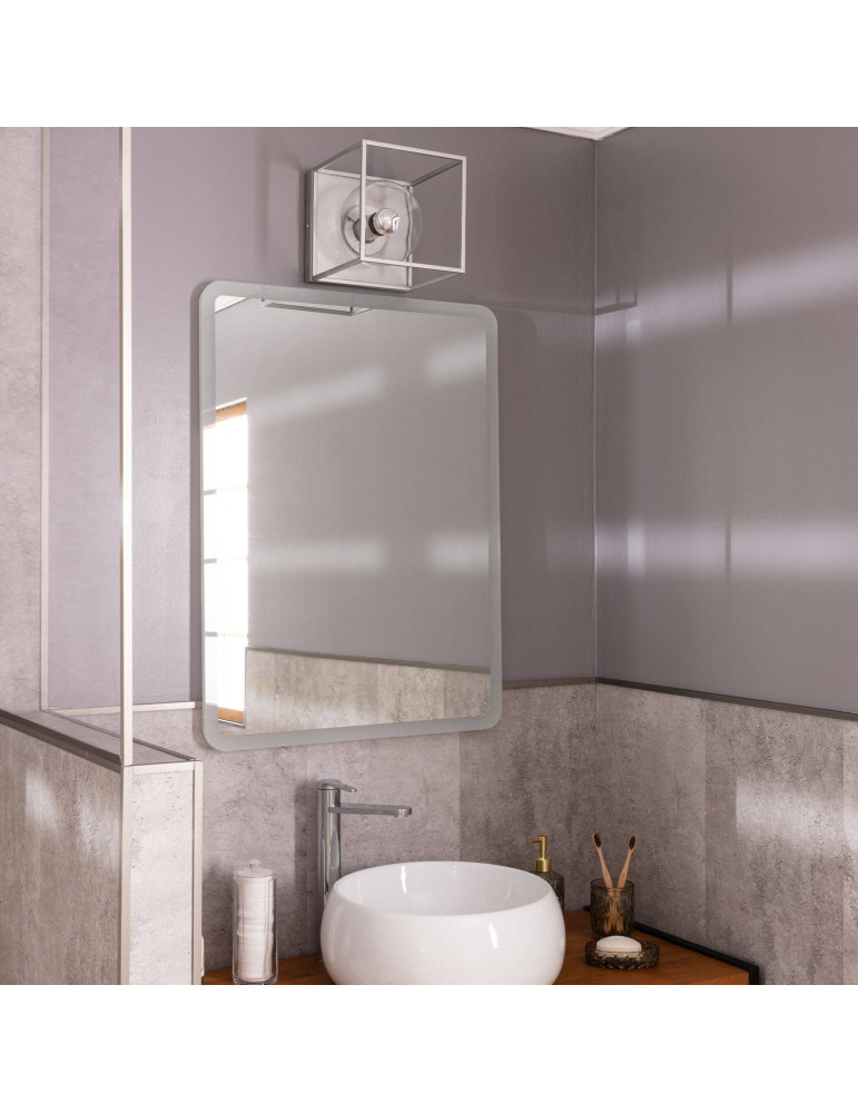 Lampe Murale Extérieure Métal et Verre Tabuk