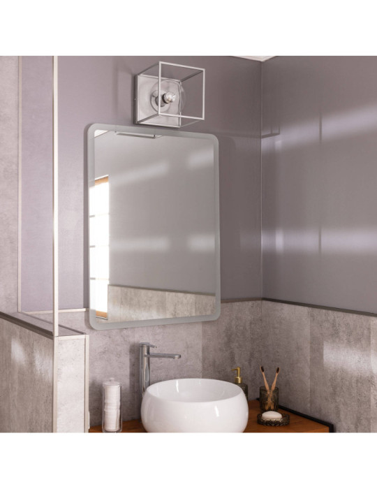 Lampe Murale Extérieure Métal et Verre Tabuk