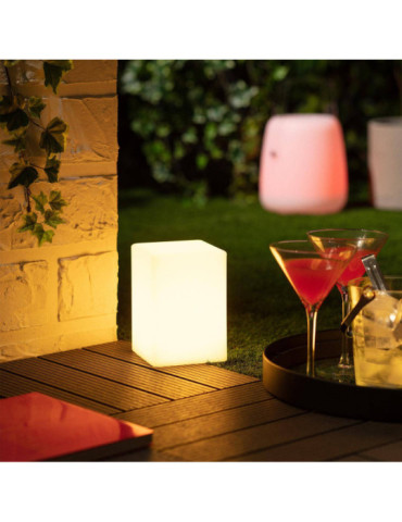 Lampe à Poser LED Portative Extérieure 2.5W Kozan RGB avec Batterie Rechargeable