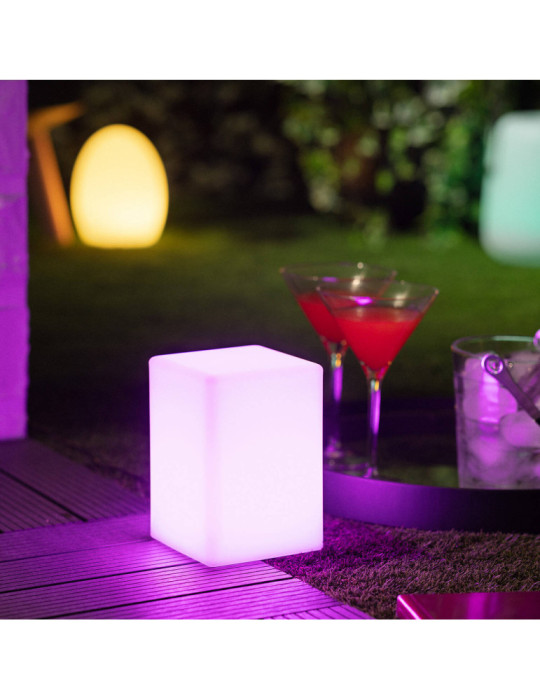 Lampe à Poser LED Portative Extérieure 2.5W Kozan RGB avec Batterie Rechargeable