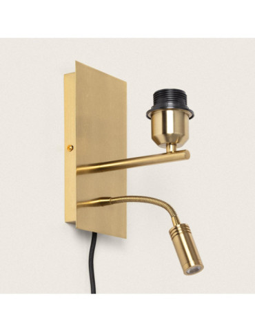 Support avec Douille et Lumière de Lecture 2.5W Linna