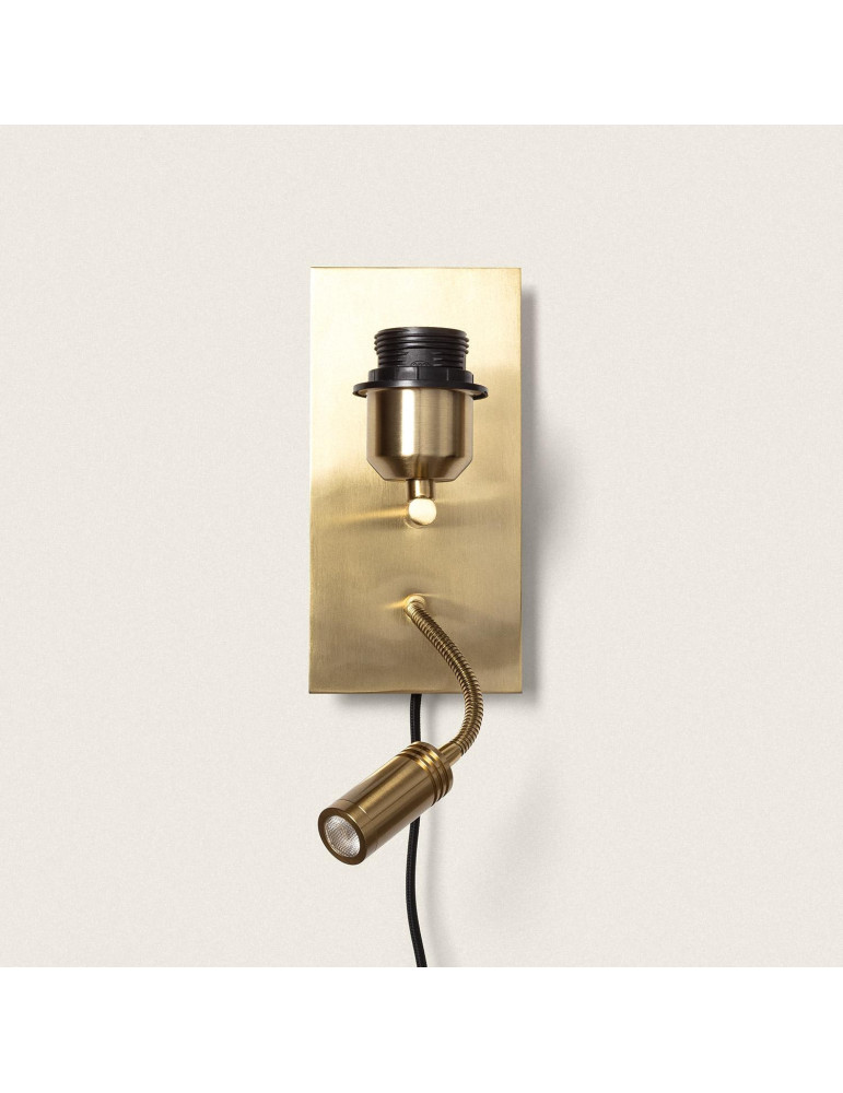 Support avec Douille et Lumière de Lecture 2.5W Linna