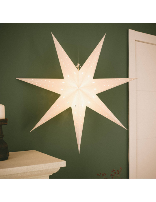 Étoile LED Carton à Pile Hadar