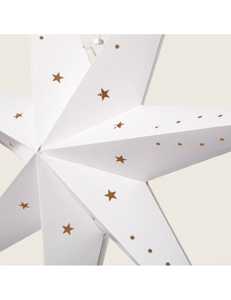 Étoile LED Carton à Pile Hadar