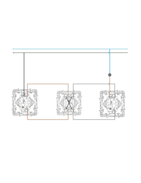 Interruptor Simple de Cruzamiento Monoblock