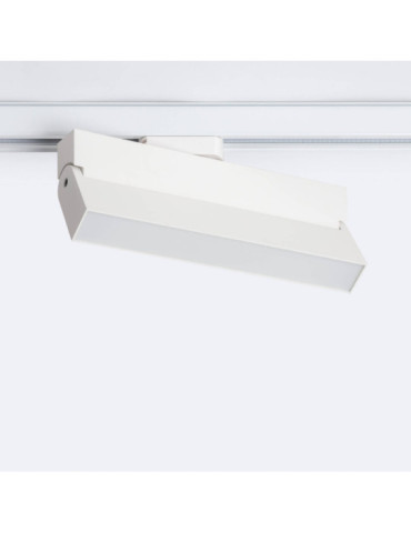 Spot Linéaire LED sur Rail Monophasé 24W CCT Dimmable Elegant Blanc