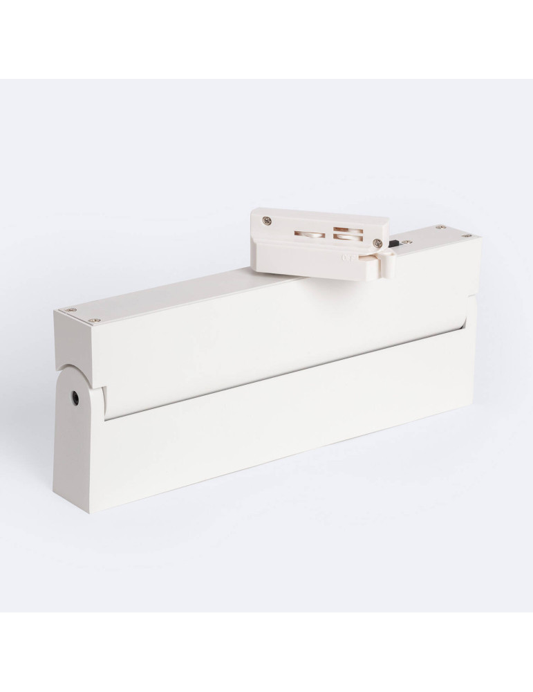 Spot Linéaire LED sur Rail Monophasé 24W CCT Dimmable Elegant Blanc