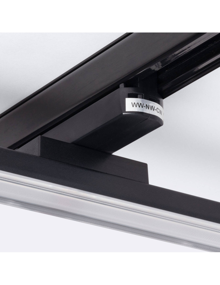 Spot LED sur Rail Triphasé 30W 2CCT Dimmable Davis Double Optique Symétrique LIFUD