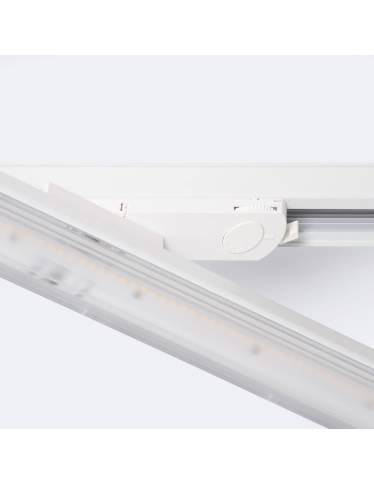 Spot LED sur Rail Triphasé 30W 2CCT Dimmable Davis Double Optique Symétrique LIFUD