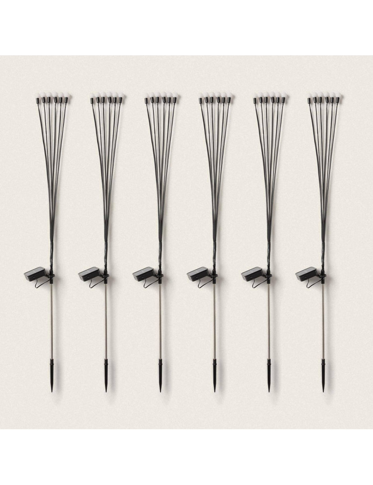 Pack de 6 Piquets LED Solaires Extérieur LightningBug Pack de 6 Piquets LED Solaires Extérieur LightningBug