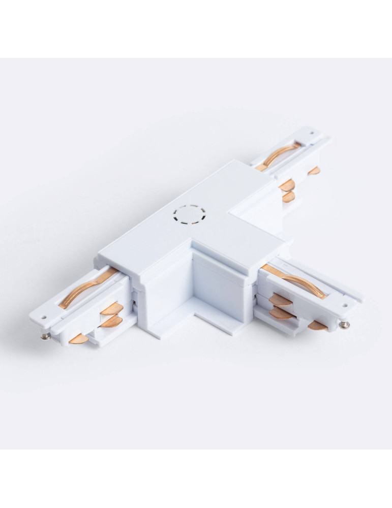 Connecteur 'Left Side' Type T pour Rail Triphasé DALI Track Encastré Aluminium Connecteur 'Left Side' Type T pour Rail Triphasé DALI Track Encastré Aluminium