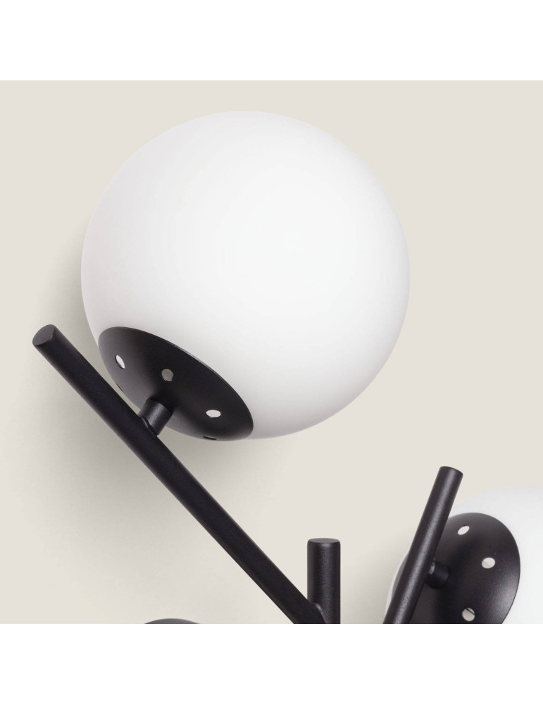 Lampe Murale Métal et Verre Balts