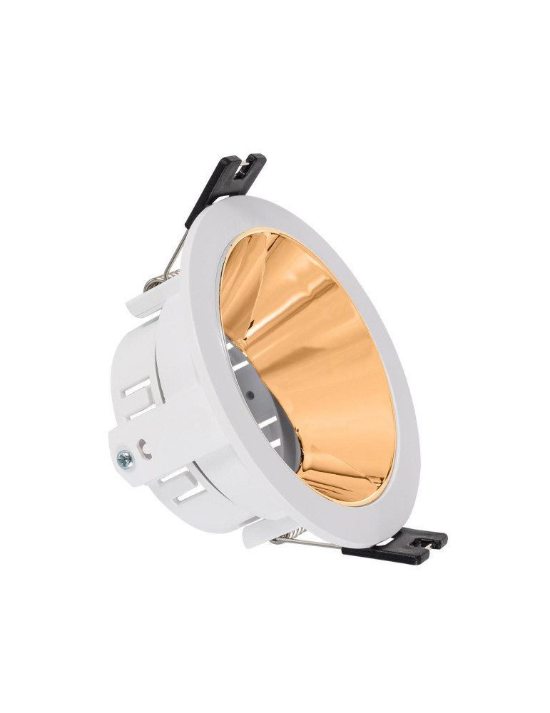 Collerette Downlight Conique Reflect pour Ampoule LED GU10/ GU5.3 Coupe Ø 75mm