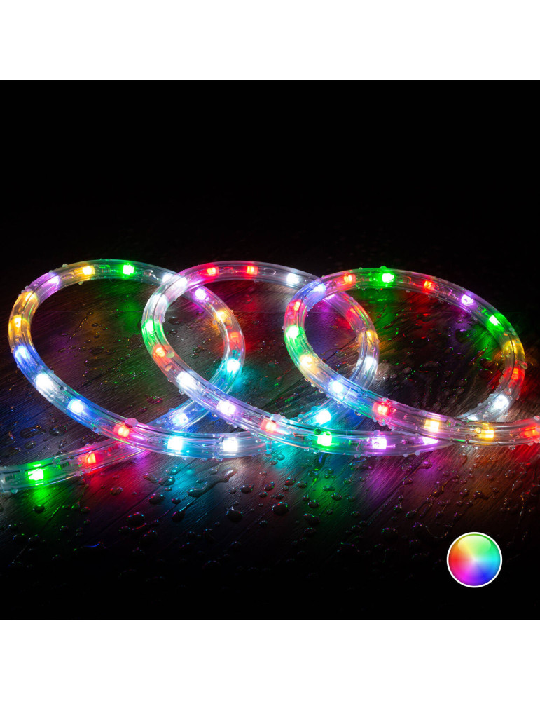 Gaine LED Ronde 220V AC 36 LED/m RGB IP65 Coupe tous les 100 cm sur Mesure Gaine LED Ronde 220V AC 36 LED/m RGB IP65 Coupe tous les 100 cm sur Mesure