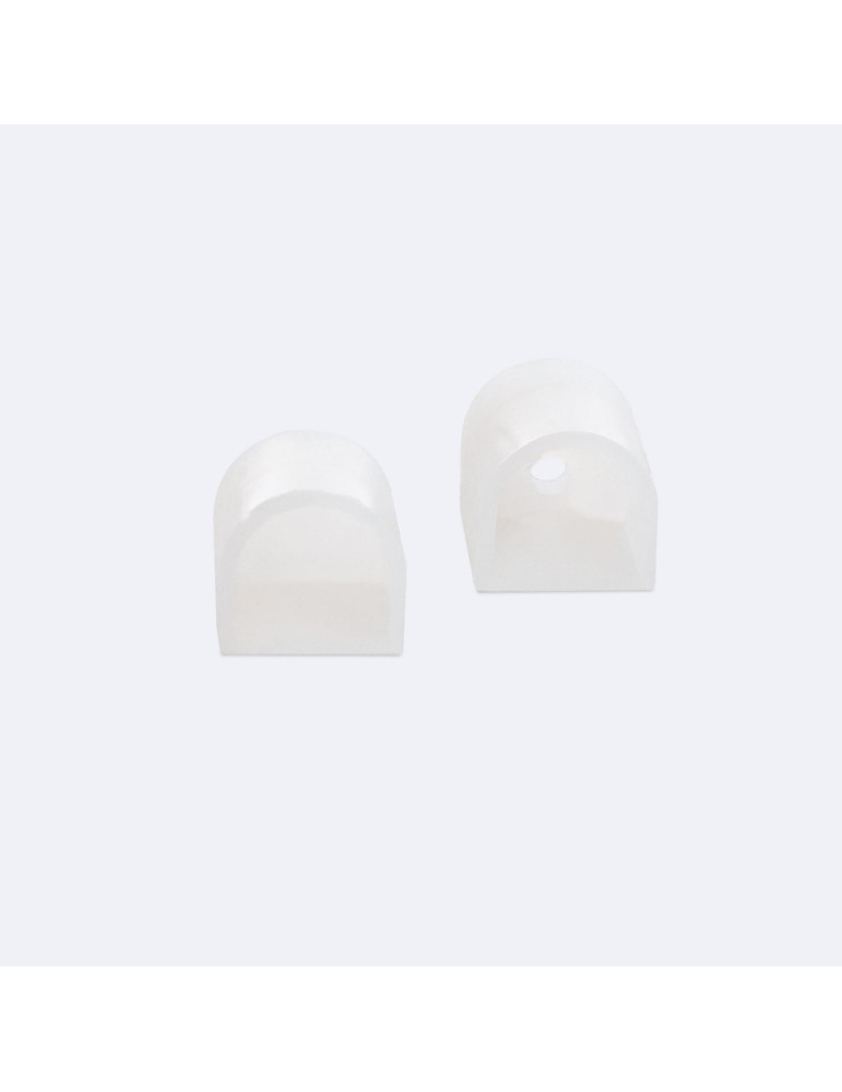 Tube Silicone Semi-Circulaire LED Flex Encastré pour Ruban jusqu'à 11 mm BL1513