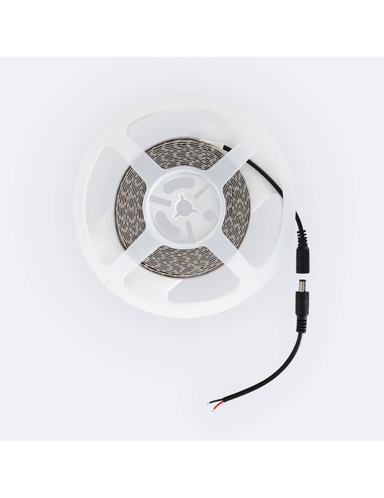 Ruban LED Double 12V DC 204 LED/m 5m IP20 Largeur 14mm Coupe tous les 3cm