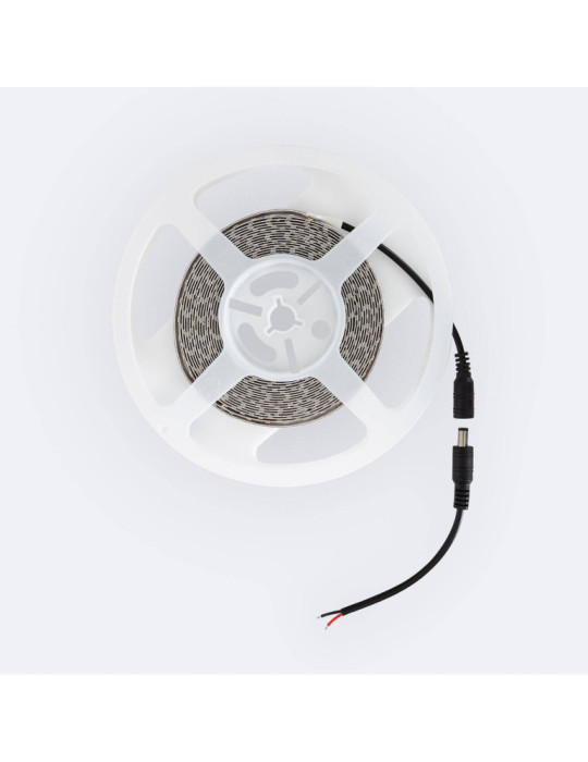 Ruban LED Double 12V DC 204 LED/m 5m IP20 Largeur 14mm Coupe tous les 3cm