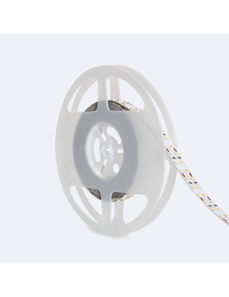 Ruban LED Double 12V DC 204 LED/m 5m IP20 Largeur 14mm Coupe tous les 3cm