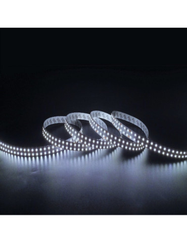 Tira LED Doble 12V DC 204 LED/m 5m IP20 Ancho 6mm Corte cada 3cm