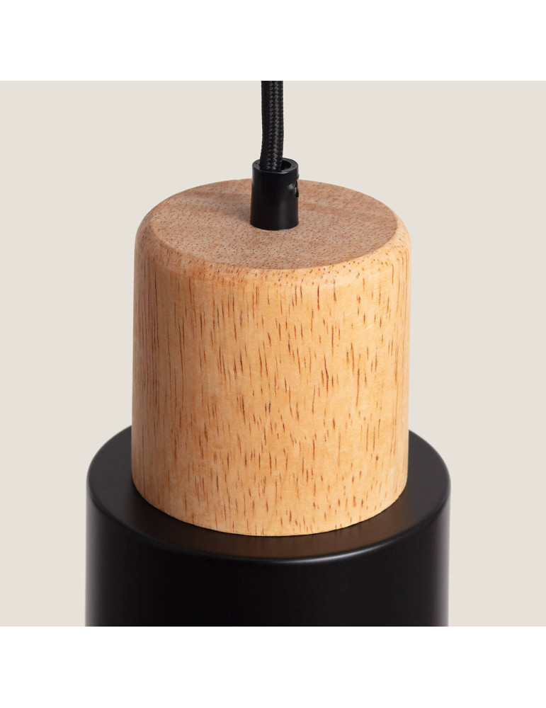 Suspension Bois et Métal Kidonge