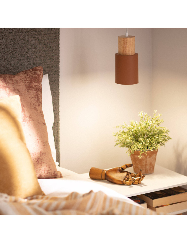 Suspension Bois et Métal Kidonge