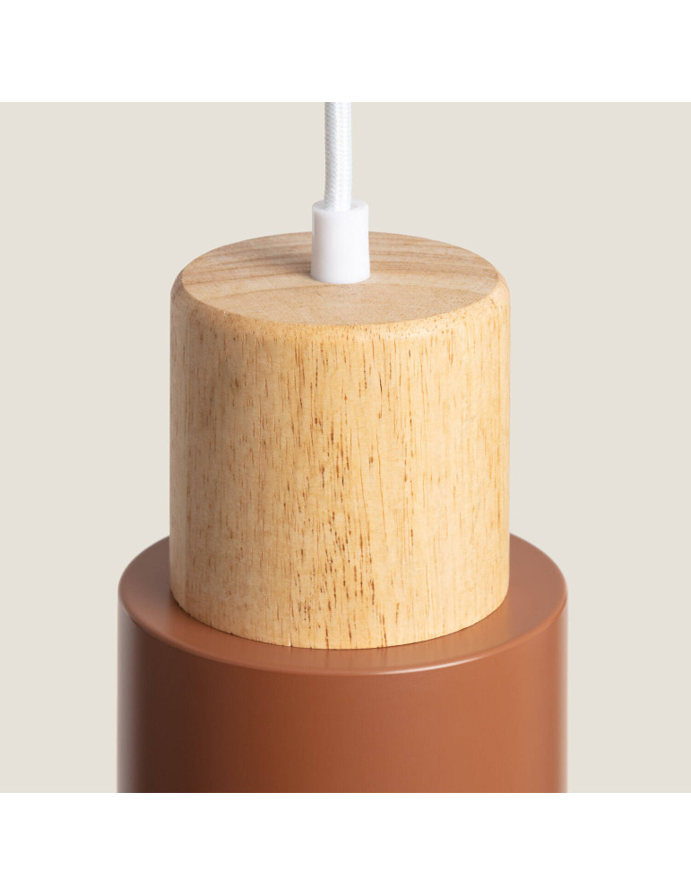 Suspension Bois et Métal Kidonge