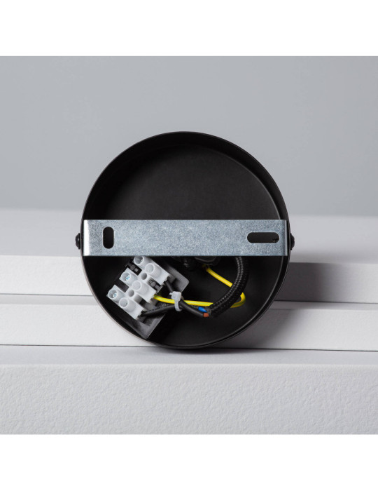 Suspension Métal et Raphia Hades