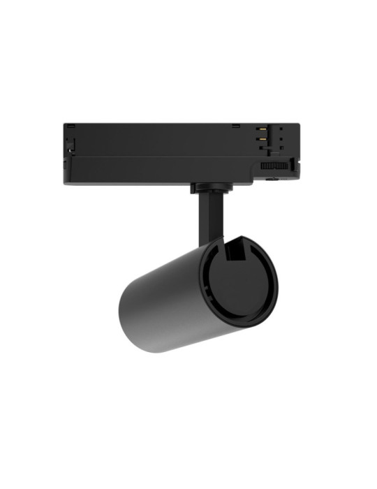Spot LED sur Rail Triphasé 20W Fasano Dimmable CCT Noir