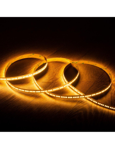 Ruban LED 24V DC SMD2835 238LED/m 5m IP20 High Lumen 4000 lm/m Largeur 10mm Coupe 3cm