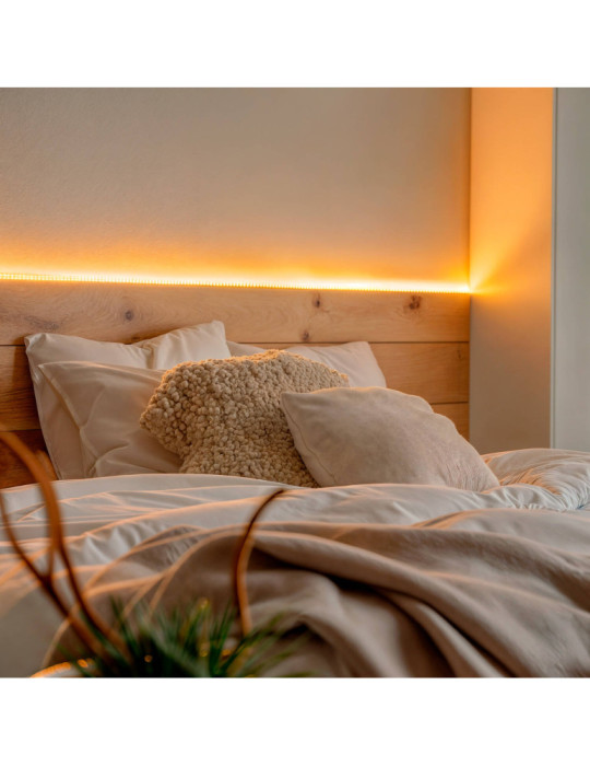 Ruban LED 24V DC SMD2835 238LED/m 5m IP20 High Lumen 4000 lm/m Largeur 10mm Coupe 3cm