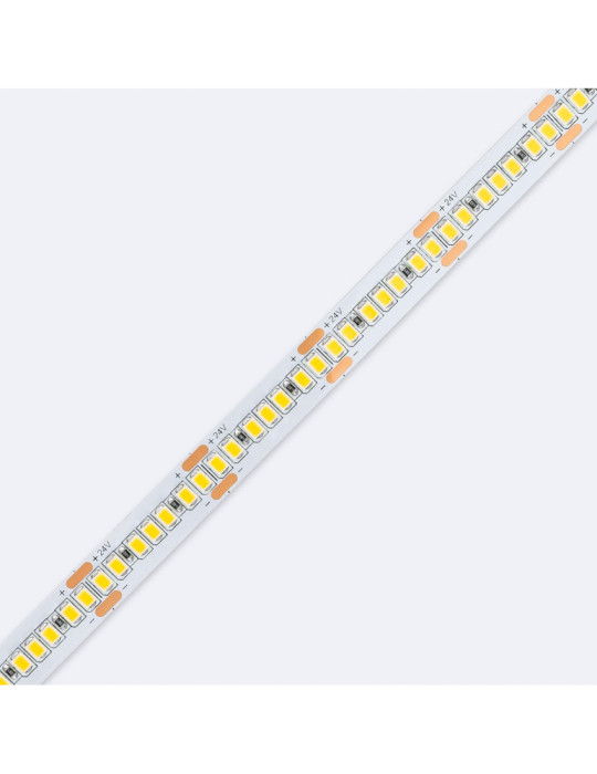Ruban LED 24V DC SMD2835 238LED/m 5m IP20 High Lumen 4000 lm/m Largeur 10mm Coupe 3cm